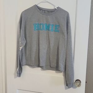 SHEIN Homie Longsleeve Shirt, Medium